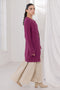 R-PURPLE-ROUND NECK FULL SLEEVES CARDIGAN SWEATER (24X-106-66)