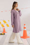 L-PURPLE-V-NECK FULL SLEEVES CARDIGAN SWEATER (24X-107-66)