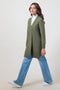 GREEN-V-NECK FULL SLEEVES CARDIGAN SWEATER (24X-108-66)