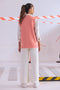 PINK-SANDO V-NECK CARDIGAN SWEATER (24X-152-66)