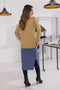 GOLD-FULL SLEEVE V-NECK-CARDIGAN SWEATER (24X-169-66)