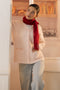 L-PINK-FULL SLEEVE V-NECK-CARDIGAN SWEATER (24X-169-66)