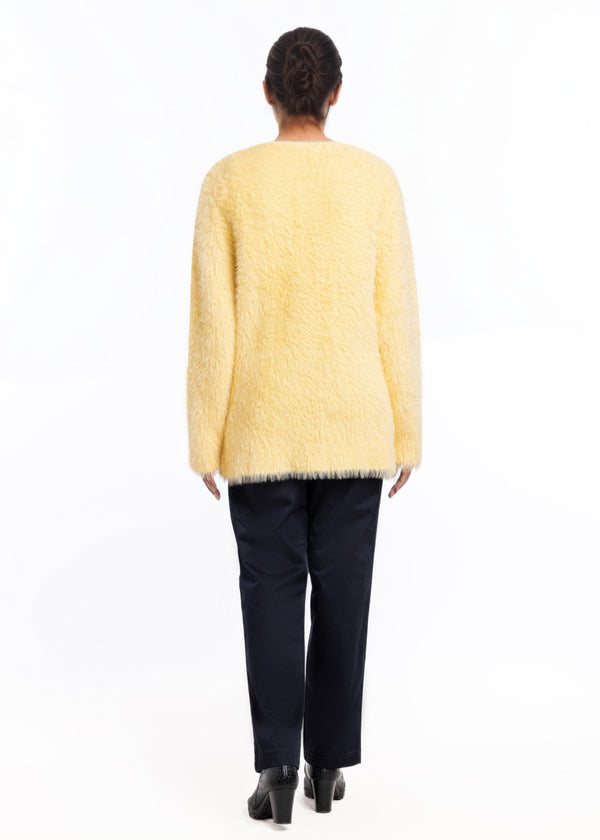 Vanilla-Round Neck Cardigan Full Sleeves Sweater (25Y-017-67)