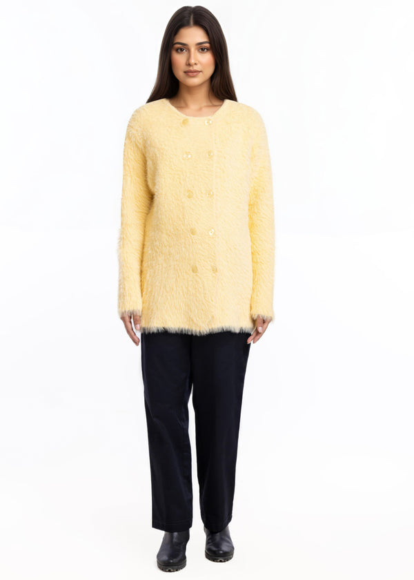 Vanilla-Round Neck Cardigan Full Sleeves Sweater (25Y-017-67)