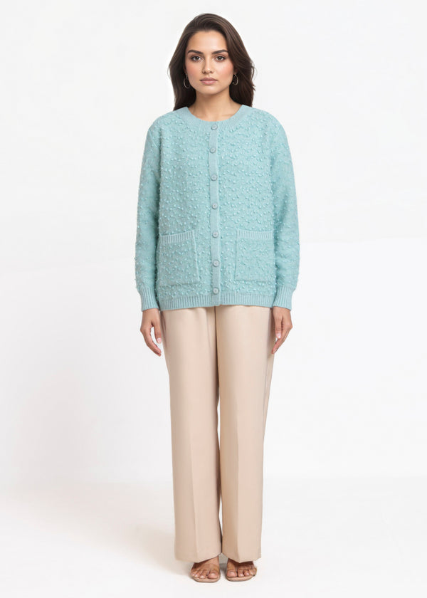 Turqs-Round Neck Full Sleeves Cardigan Sweater (25Y-021-67)