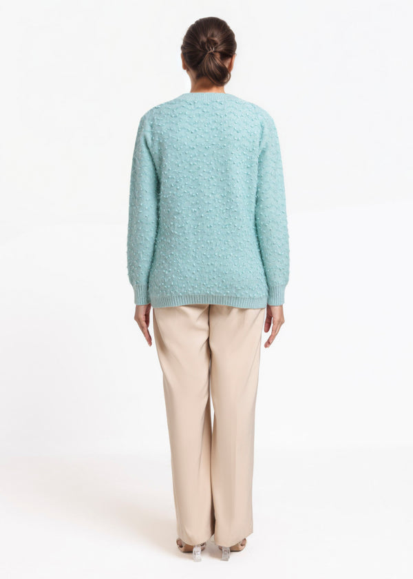 Turqs-Round Neck Full Sleeves Cardigan Sweater (25Y-021-67)