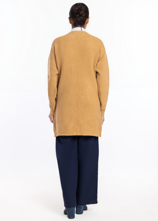 Honey-Round Neck Cardigan Full Sleeves Sweater (25Y-118-67)