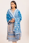 BLUE-JACQUARD-SHAWL (2W24JQ1P03)