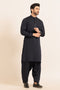 N-BLUE-BLENDED-KURTA SHALWAR - (KSRW24-021)