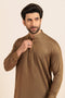 GOLDEN-BLENDED-KURTA TROUSER - (KSW24-025)