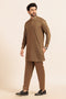 GOLDEN-BLENDED-KURTA TROUSER - (KSW24-025)