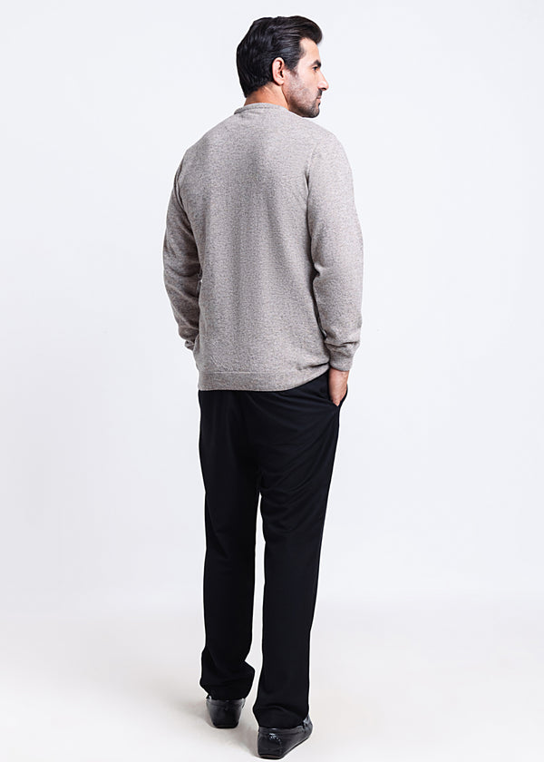 String-V-Neck Full Sleeves Sweater (501-14)