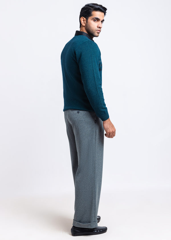 Octavo-V-Neck Full Sleeves Sweater (503-14)