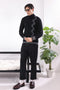 J-BLACK-V-NECK FULL SLEEVES SWEATER (509-15)