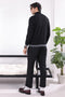 J-BLACK-V-NECK FULL SLEEVES SWEATER (509-15)