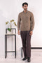 LINEN-V-NECK FULL SLEEVES SWEATER (515-15)