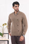 LINEN-V-NECK FULL SLEEVES SWEATER (515-15)