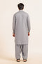 L-GREY-BLENDED-SHALWAR SUIT - (GSSW24-013)