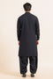 N-BLUE-BLENDED-KURTA SHALWAR - (KSRW24-021)