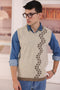 N-STONE-V-NECK SANDO SWEATER (659-15)