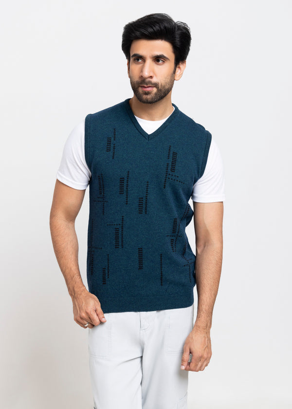 Octavo-V-Neck Sando Sweater (669-14)