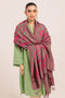 PINK-JACQUARD-SHAWL (7W24JQ1P09)