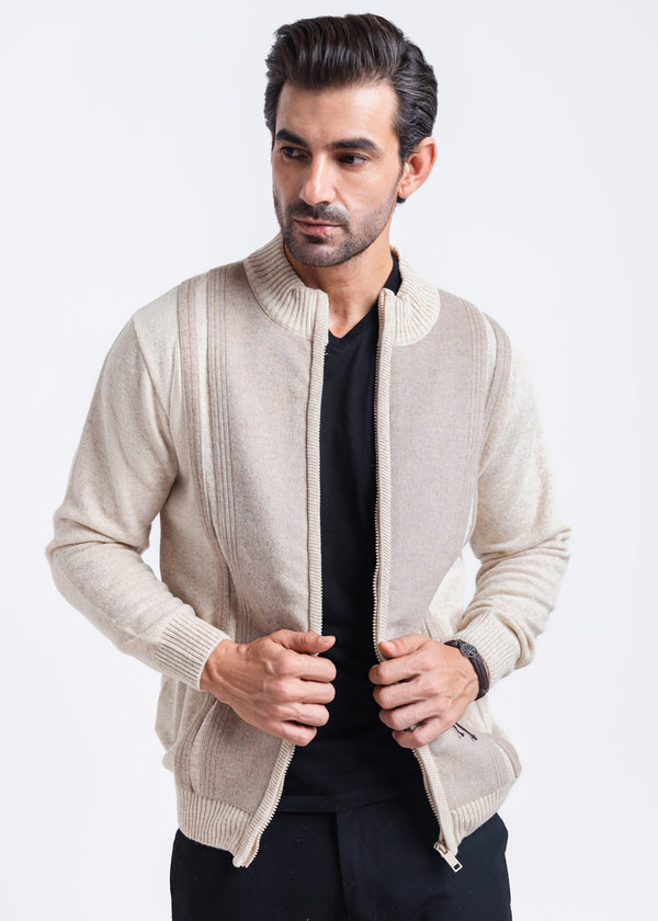 Fog-Turtle Neck Zipper Full Sleeves Sweater (902-14)