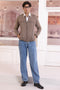 BR-SUGAR-TURTLE NECK ZIPPER FULL SLEEVES SWEATER (923-15)