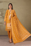 YELLOW-JACQUARD-3 PIECE (PWJ5233P08)