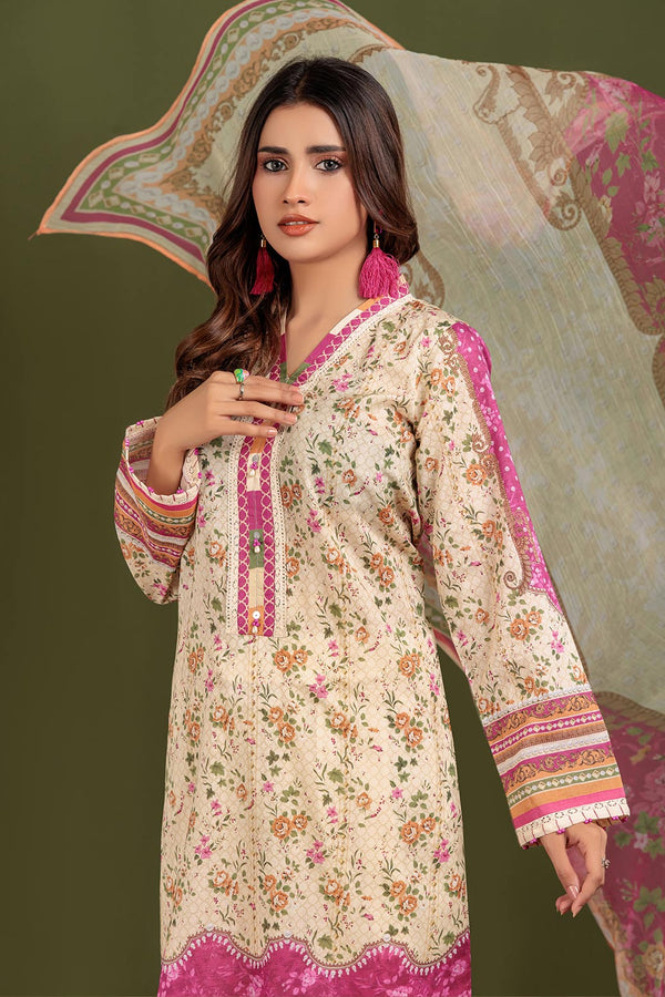 BLOOMING GARDEN -  3 PC (ASO233P07)