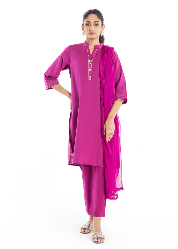 Plum-Khaddar-3 Piece (AWT213P83P)