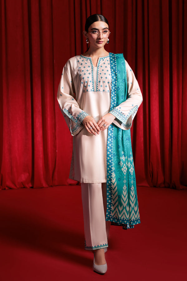 BEIGE-CAMBRIC-3 PIECE (BPS2243P09)