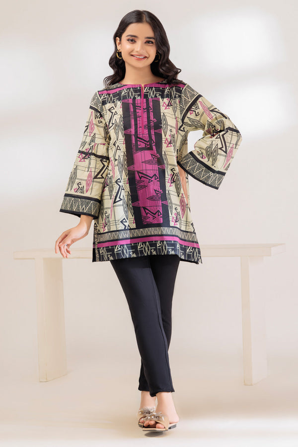 BEIGE-LAWN-1 PIECE (BRAK231P09)