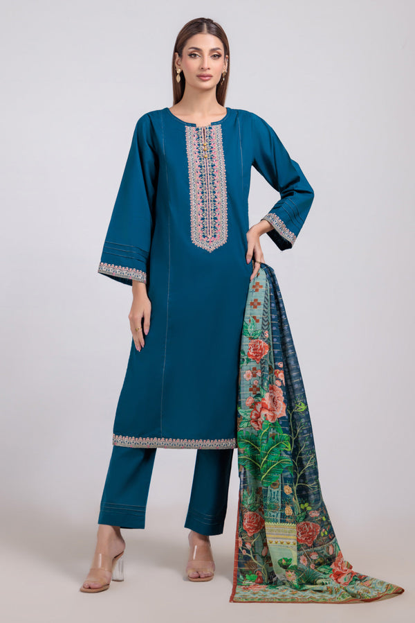 BLUE-CAMBRIC-3 PIECE (BS1243P05)