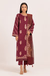 MAROON-SILK-3 PIECE (BS5243P18)