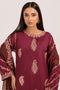 MAROON-SILK-3 PIECE (BS5243P18)