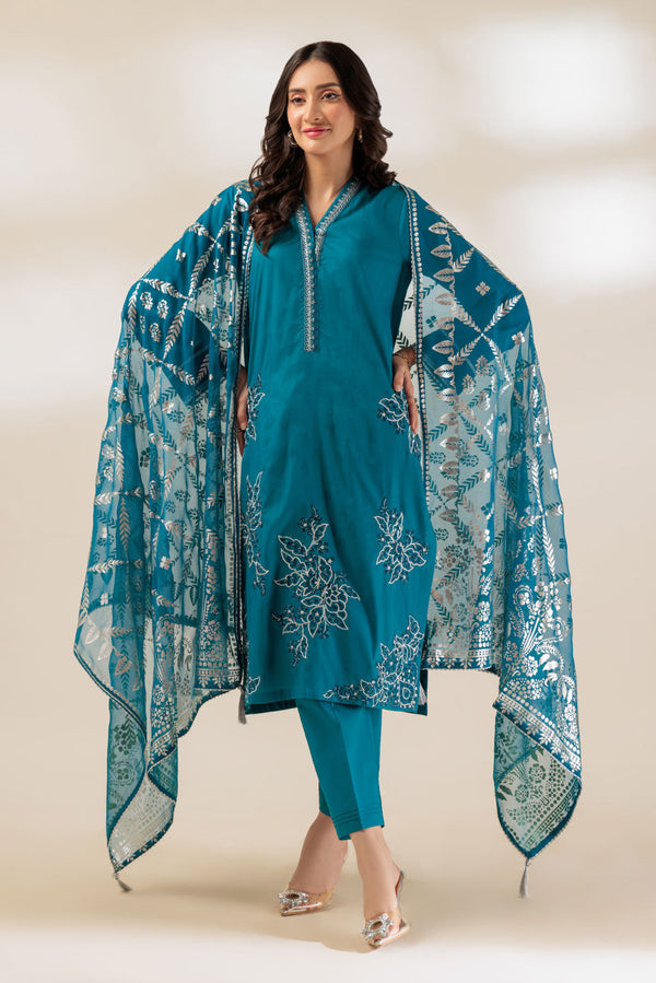 BLUE-JACQUARD-3 PIECE (BS5243P29)