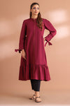 MAROON-CAMBRIC-1 PIECE (BSAK231P02)