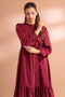 MAROON-CAMBRIC-1 PIECE (BSAK231P02)