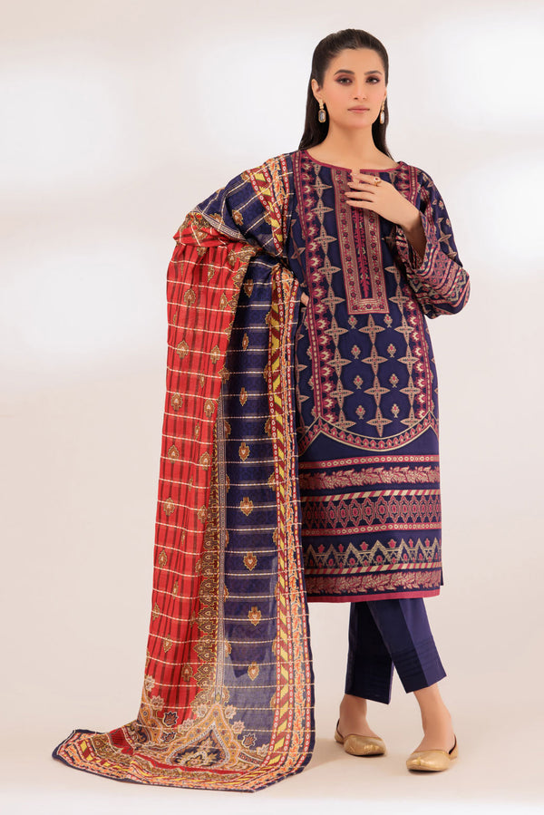 BLUE-JACQUARD-3 PIECE (BSAS233P09)