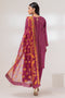 MAGENTA-JACQUARD-3 PIECE (BSHS233P10)