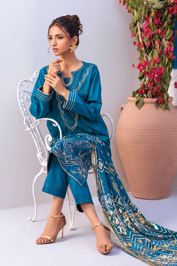 BLUE-CAMBRIC-3 PIECE (BSHS233P14)