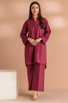 MAROON-CAMBRIC-2 PIECE (BSSS232P17)