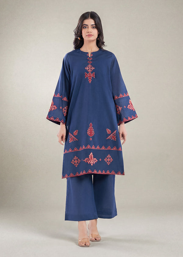 Blue-Dyed-Slub-2 Piece (WPSTSBW25B9O40)