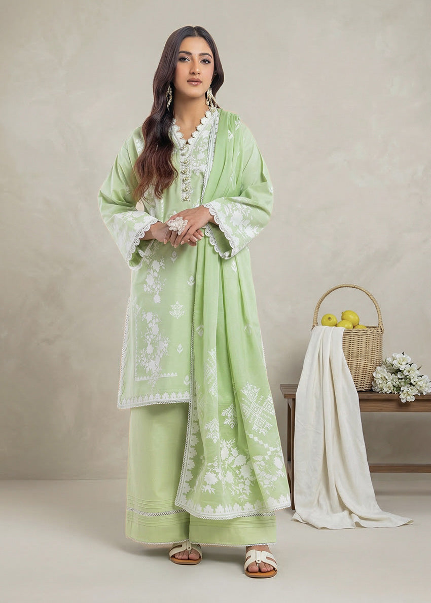 Bonanza Satrangi Celadon - 3 Pc (WU3PPBS26LI1F20), view 1