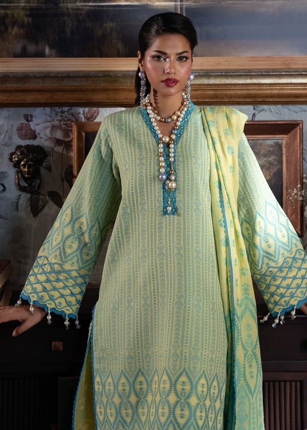 Yellow-Jacquard-3 Pc (WUS25JD3051)