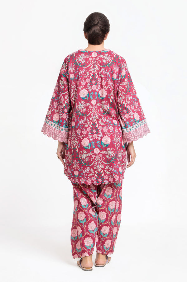 Maroon-Cross Hatch-2 Piece (WPSTPBW25B11D10)