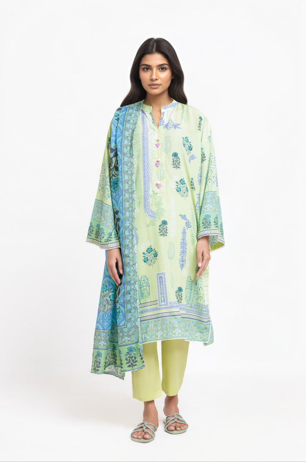 L-Green-Poly Lawn-3 Piece (WU3PPBS25SO6J32P)