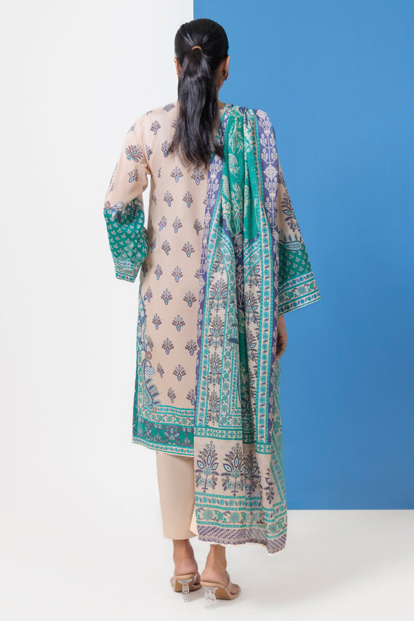 L-Peach-Lawn-3 Piece (WPS25P3057)