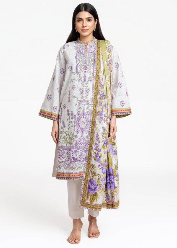 White-Fancy-3 Piece (WP3PPBW25B10N9)